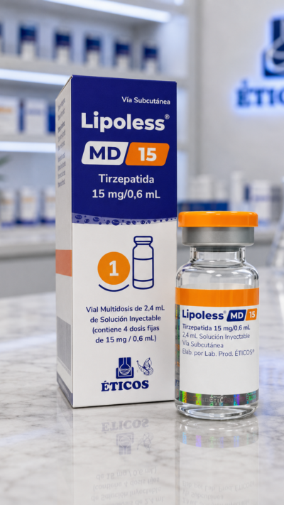 TIRZEPATIDA LIPOLESS 15MG ETICOS MD