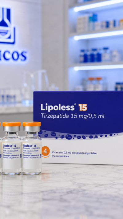 TIRZEPATIDA LIPOLESS 15mg 4 VIALS