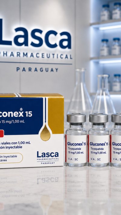 TIRZEPATIDA GLUCONEX 15MG 4 VIALS